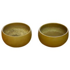 Pair of Architectural Pottery Planters by John Follis
