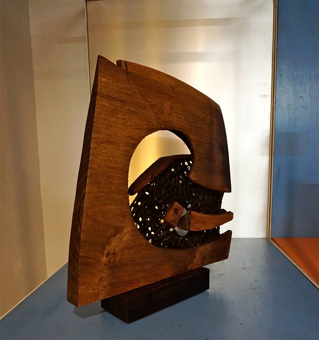 Doug Ayers Abstract Wood Sculpture In Good Condition In Cathedral City, CA