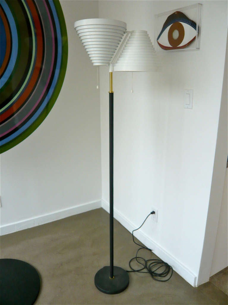 Mid-Century Modern Alvar Aalto Floor Lamp