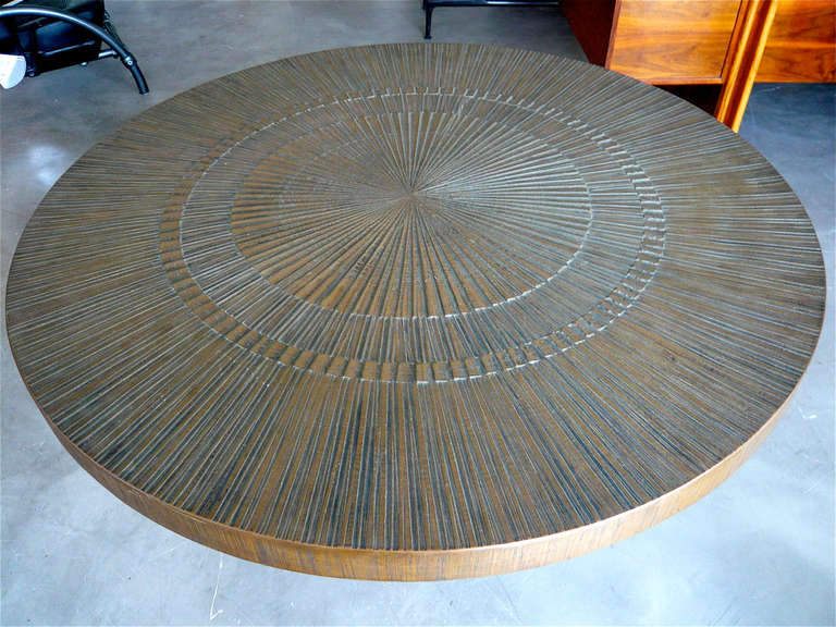 Forms+Surfaces "Heroic Sunburst" Bronze Dining Table sur 1stDibs