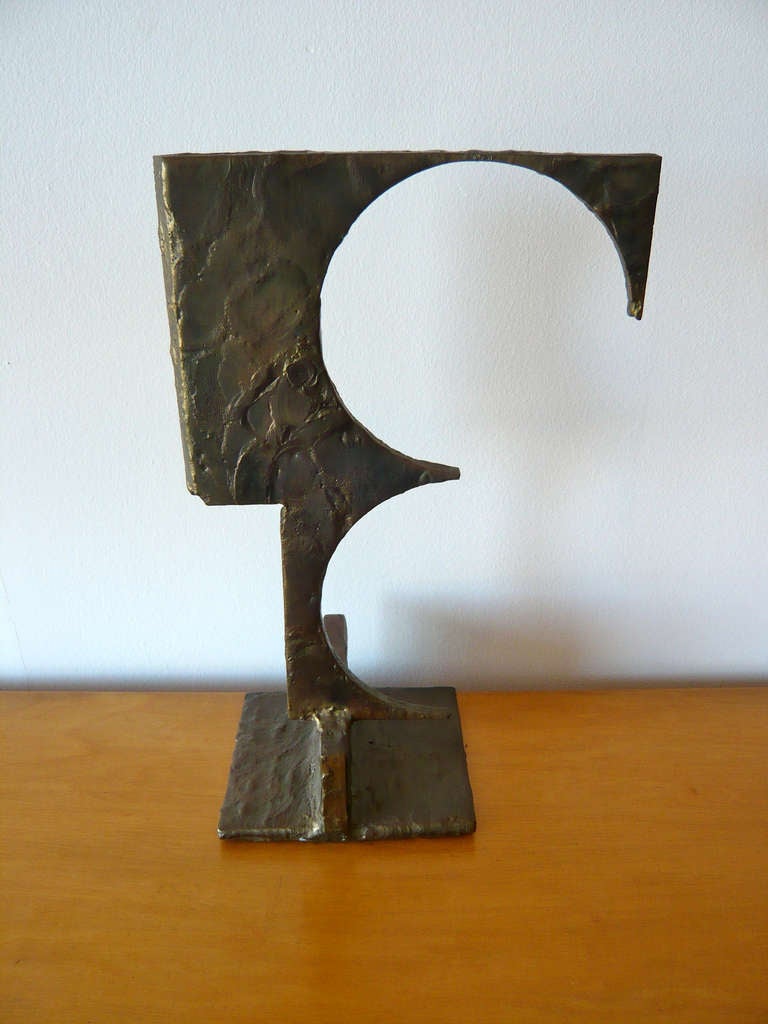 American Bronze Sculpture by James Prestini For Sale