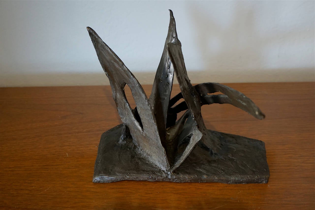 Abstract Bronze Sculpture In Excellent Condition In Cathedral City, CA