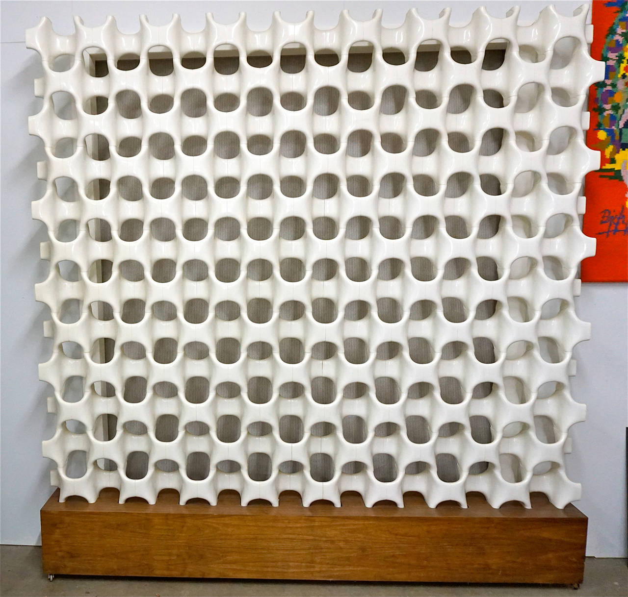 Mid-20th Century Architectural Screen or Room Divider by Don Harvey