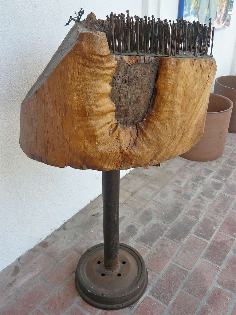 Mid-20th Century Whimsical Humanoid Sculpture