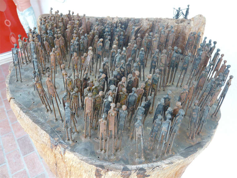 Whimsical Humanoid Sculpture 1