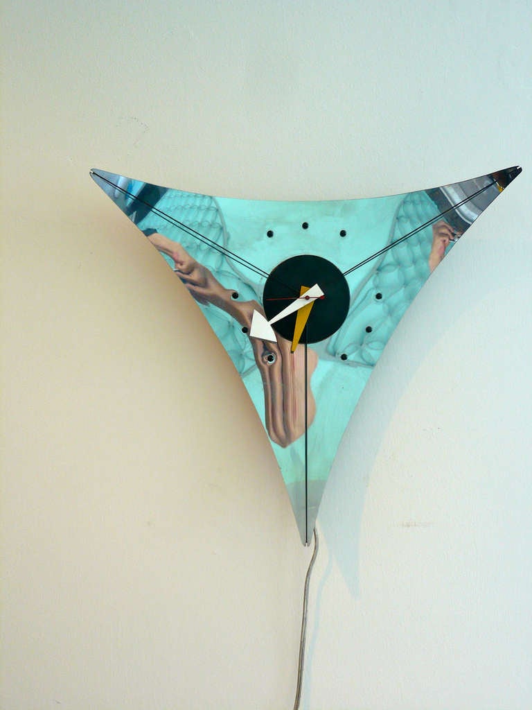 George Nelson Triangle Clock 1