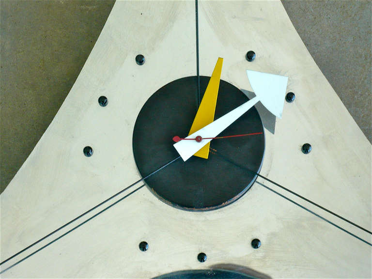 George Nelson Triangle Clock 2