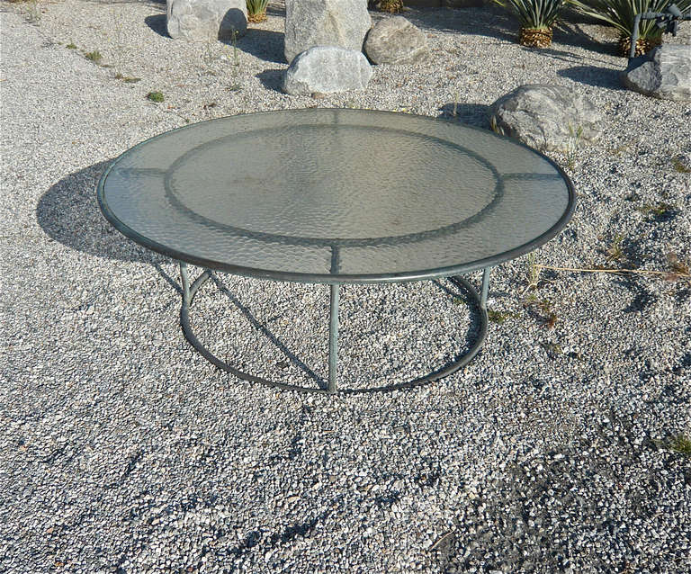 Mid-20th Century Bronze Coffee Table by Walter Lamb