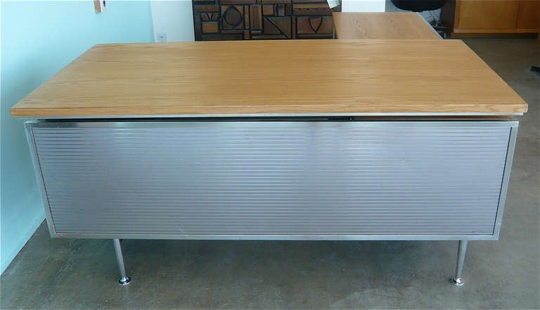 Mid-Century Modern Kaiser Aluminum Co. Executive Desk by Welton Becket