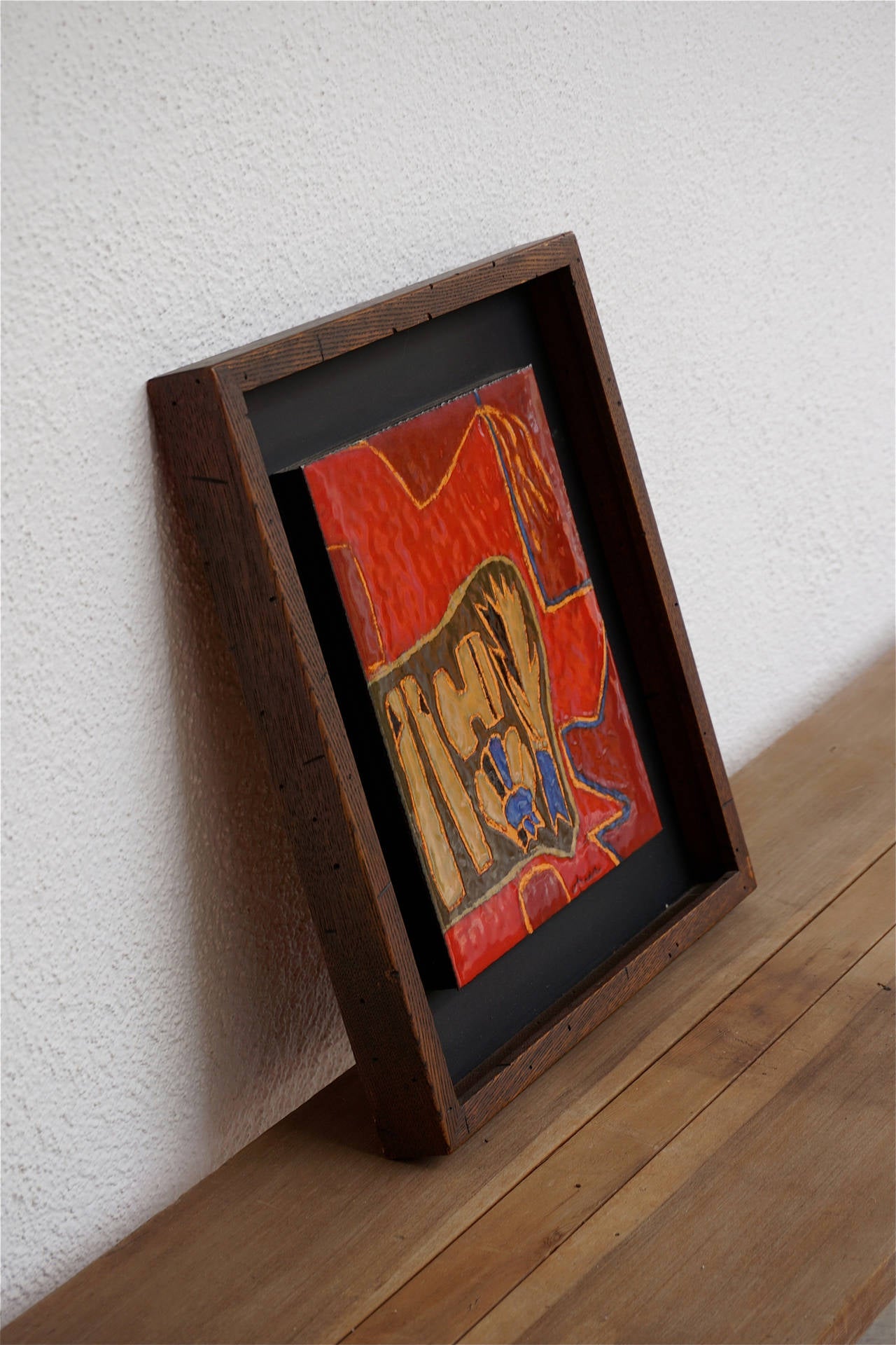 American Abstract Enamel by Mary Jane Oshier