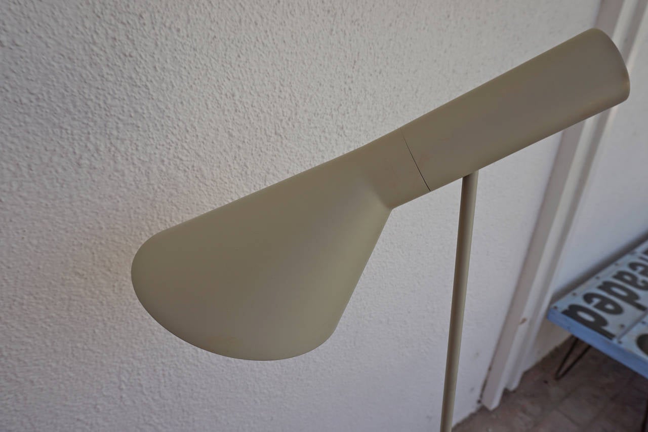 Arne Jacobsen AJ Visor Floor Lamp for Louis Poulson, 1957 In Excellent Condition In Cathedral City, CA