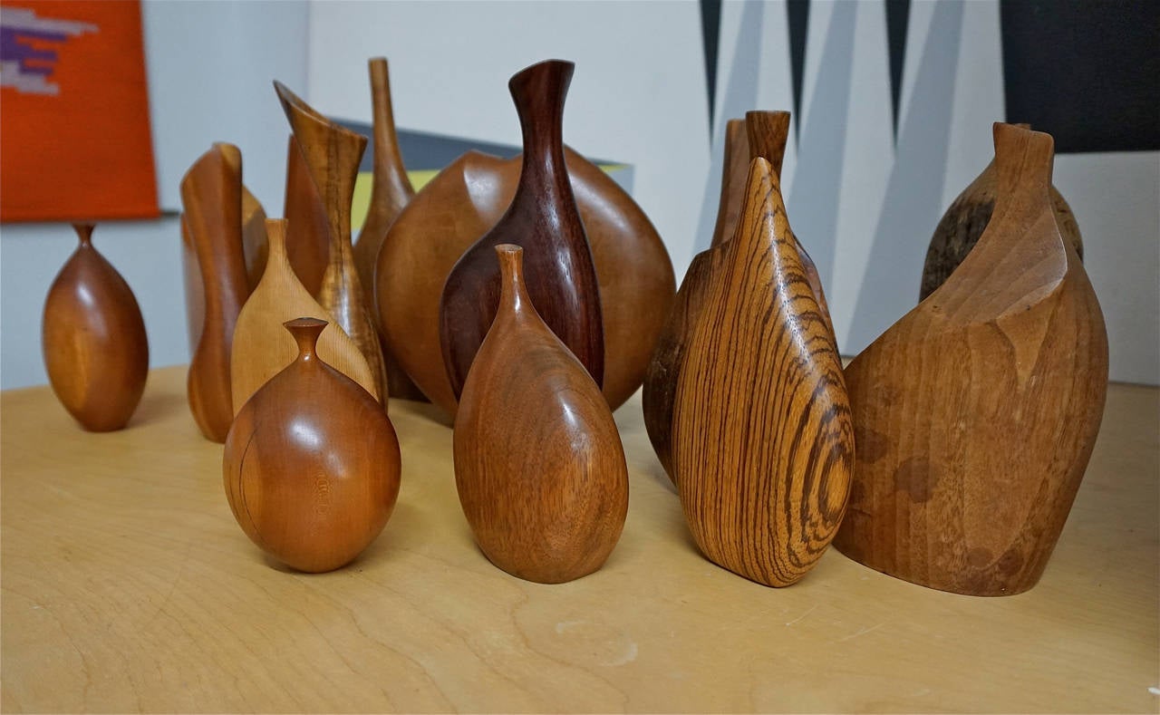 Collection of 16 Handcrafted Bud Vases 3