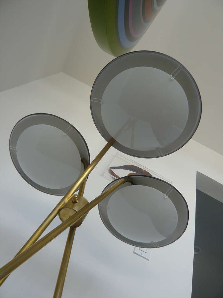 Mid-20th Century Tripod Floor Lamp by Gerald Thurston