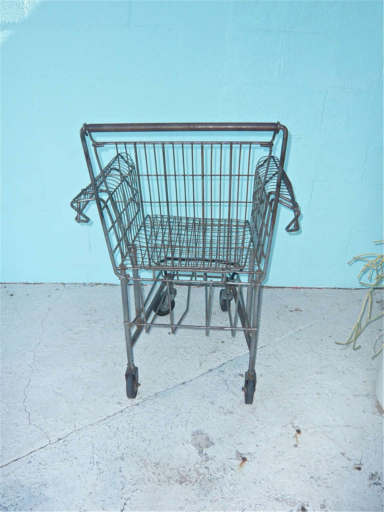 Modern Shopping Cart Chair by Tom Sachs