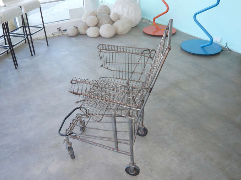 American Shopping Cart Chair by Tom Sachs