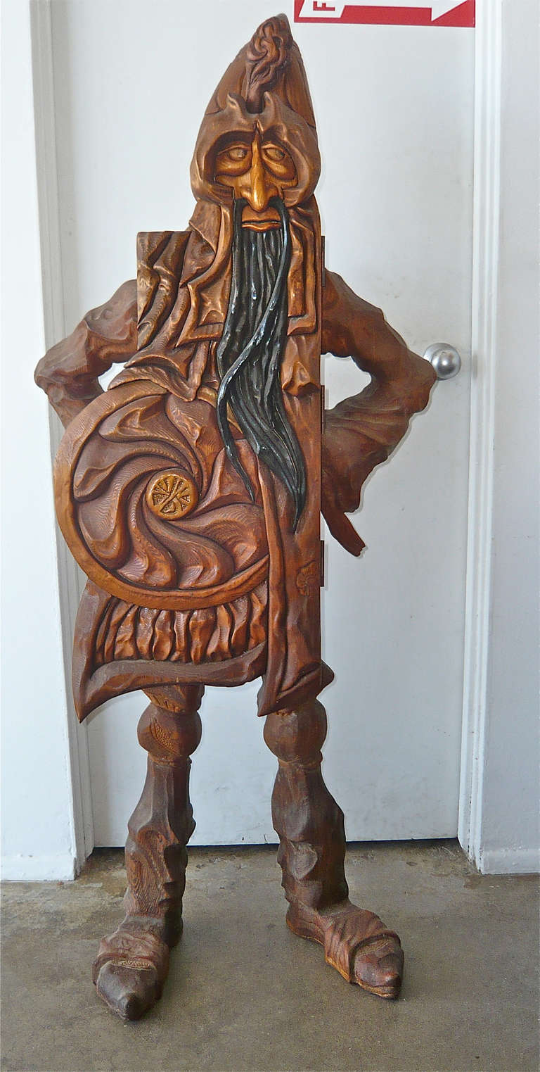 Hand Carved Gnome by R.A. Pitz 3