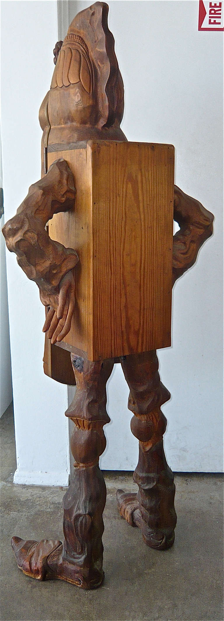 Hand Carved Gnome by R.A. Pitz 2