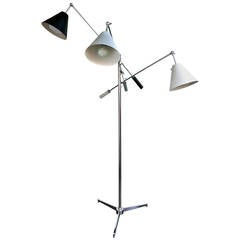 Arredoluce Triennale Floor Lamp by Gino Sarfatti