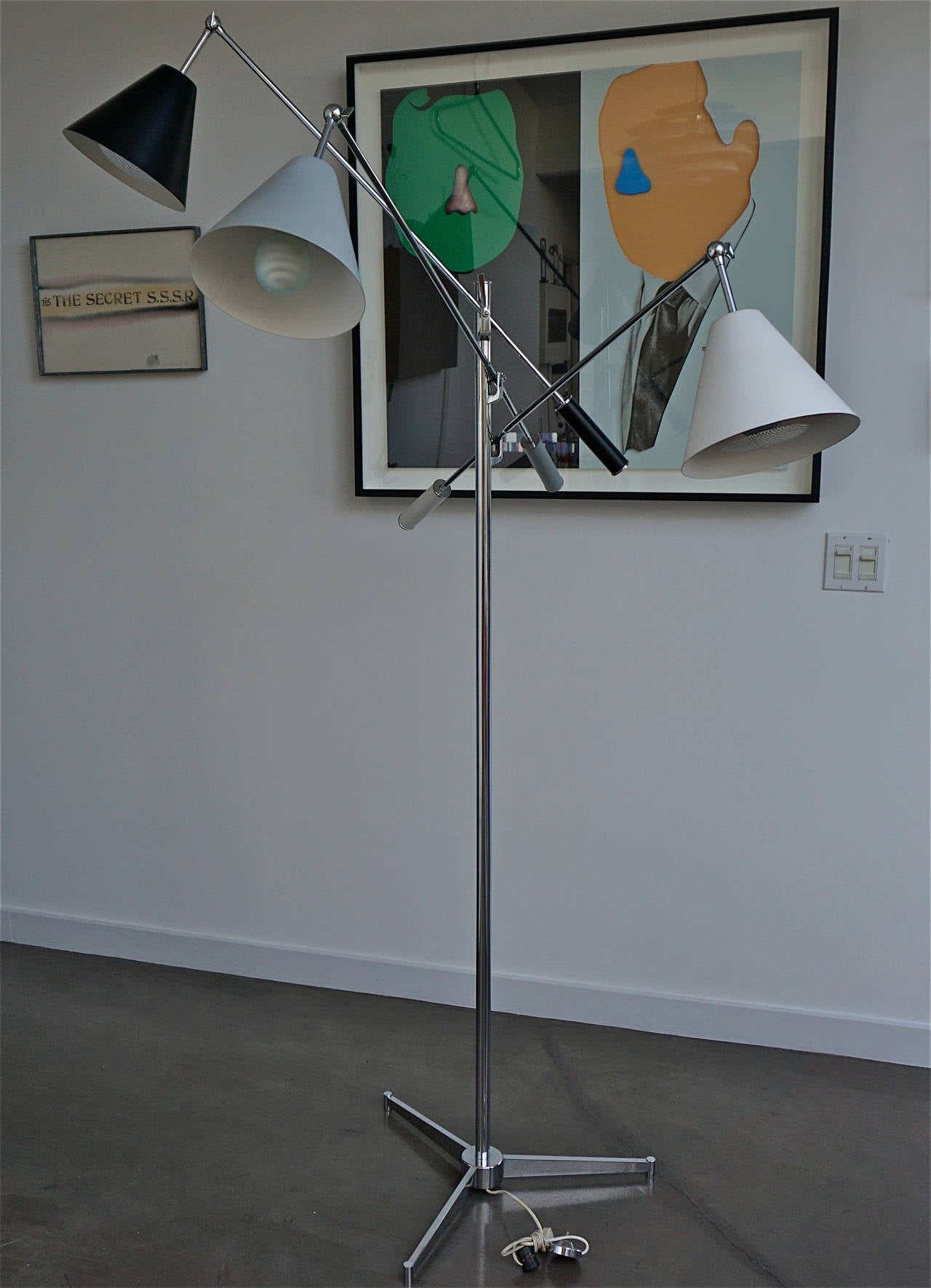 Arredoluce Triennale Floor Lamp by Gino Sarfatti 2