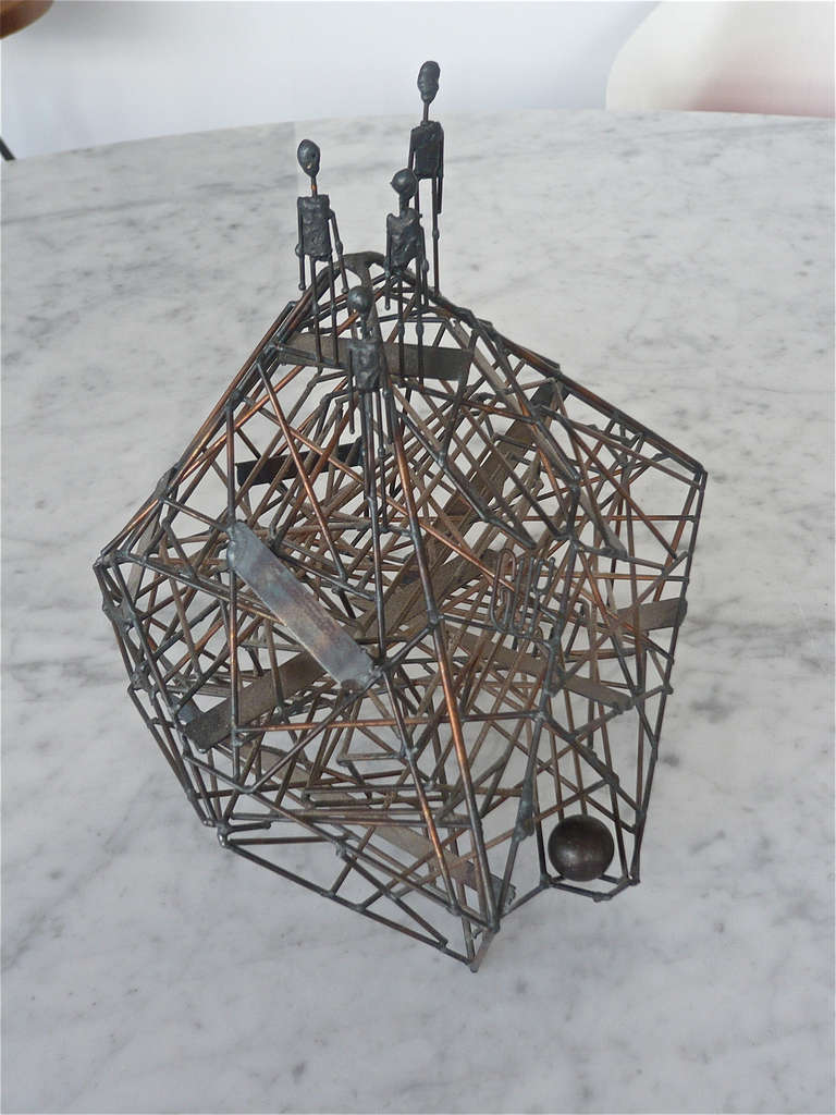 Ingenious Wire Sculpture by Guy Pullen 1
