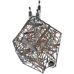 Ingenious Wire Sculpture by Guy Pullen