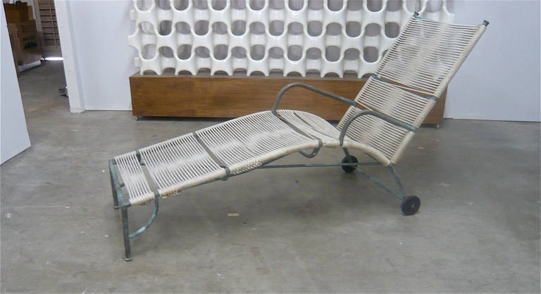 Bronze Chaise Lounge by Robert Lewis 1