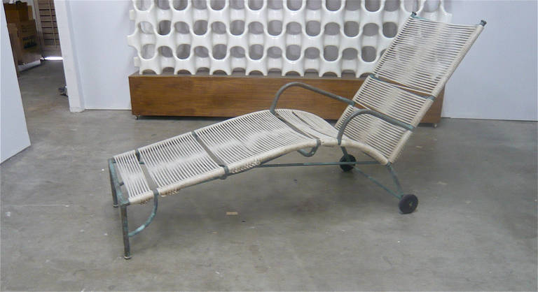 Designed in the 1930s at his studio in Santa Barbara, California, Lewis was the predecessor of Walter Lamb and Kipp Stewart with his styling and use of tubular bronze.