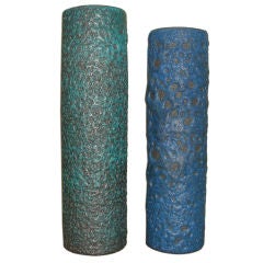 Two Ceramic Tubes by Josh Herman