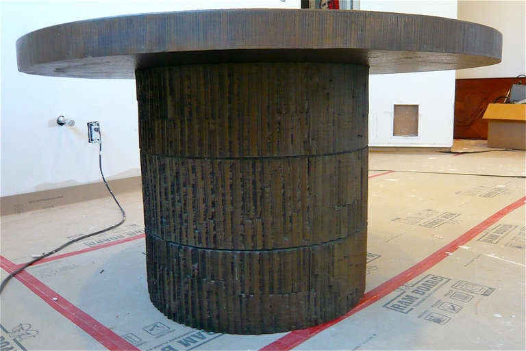 Forms+Surfaces "Heroic Sunburst" Bronze Dining Table at 1stDibs