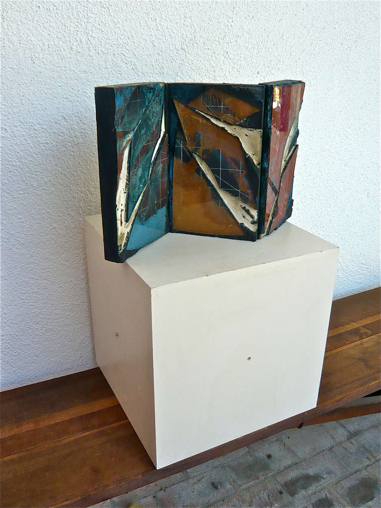 Wood Laddie John Dill Abstract Assemblage