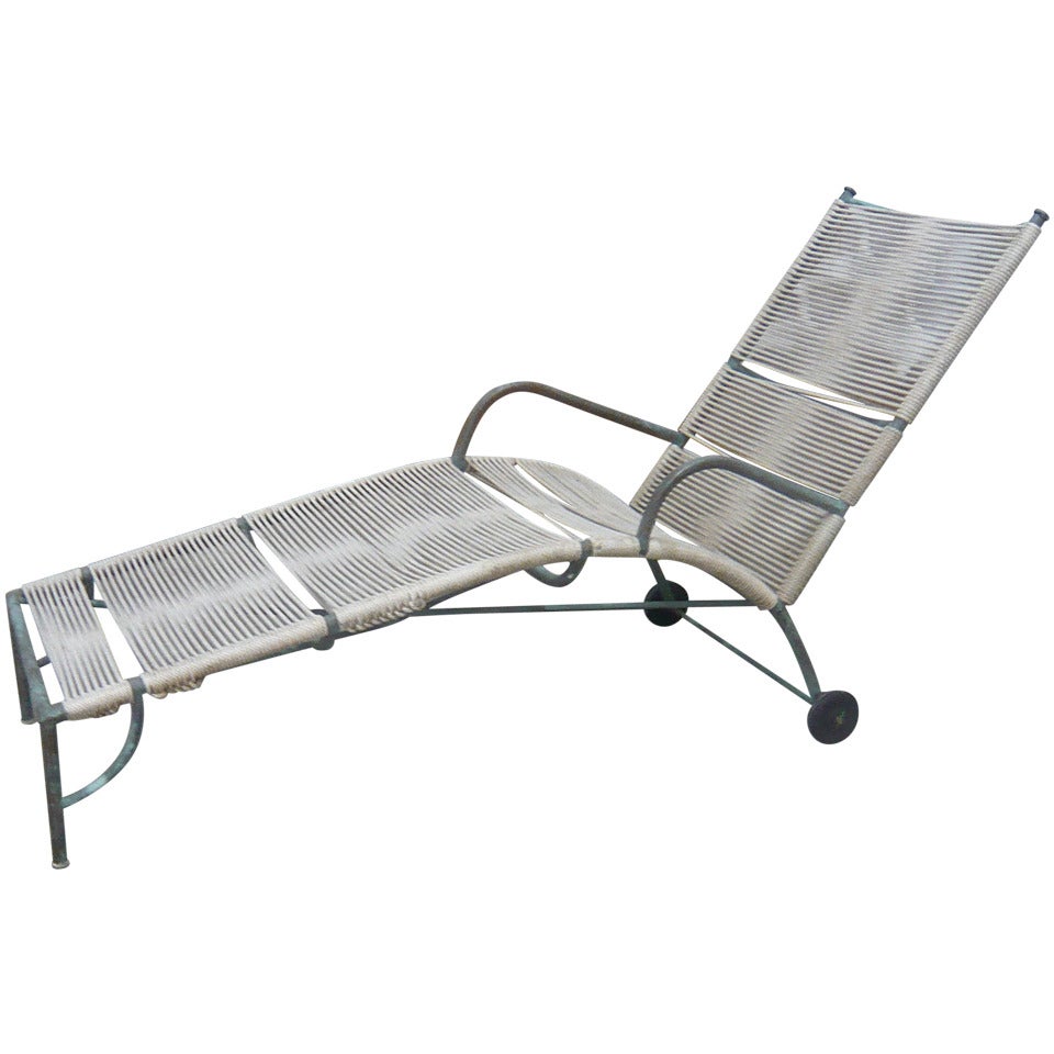 Bronze Chaise Lounge by Robert Lewis