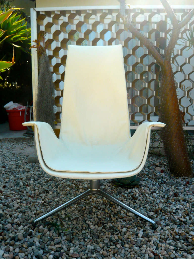 Mid-Century Modern Fabricius-Kastholm Hi-Back Lounge Chair