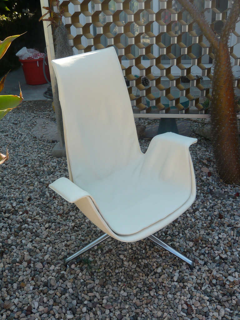 Danish Fabricius-Kastholm Hi-Back Lounge Chair