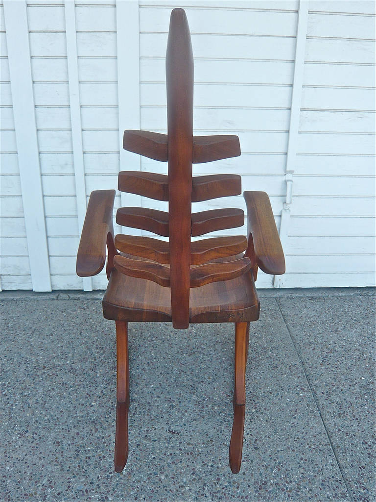 20th Century Studio Crafted Rocking Chair by James Camp