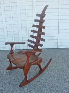 Studio crafted Rocking Chair by James Camp