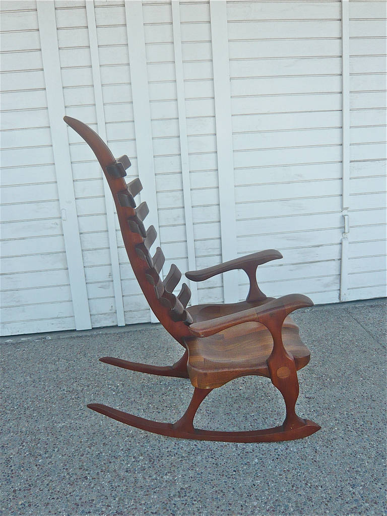 American Studio crafted Rocking Chair by James Camp