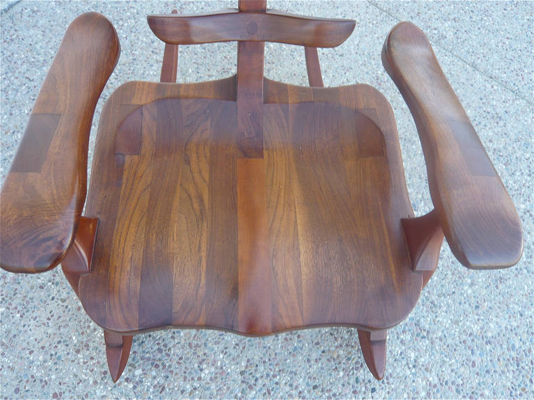 Studio crafted Rocking Chair by James Camp 2