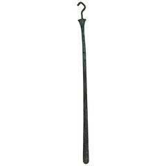 Fluted Bronze Sculpture or Bell Striker