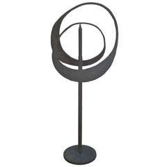 Kinetic Abstract Steel Sculpture - 6ft. tall