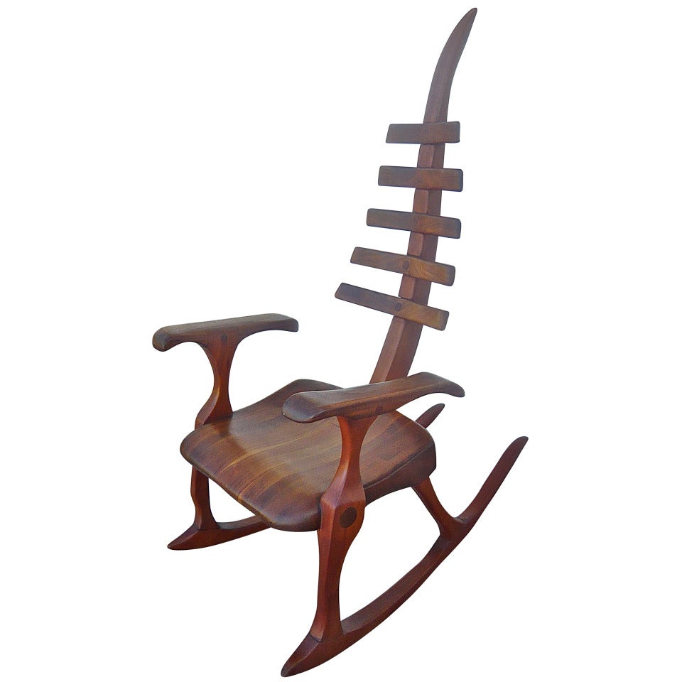 Studio Crafted Rocking Chair by James Camp