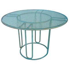 Walter Lamb Bronze Dining Table