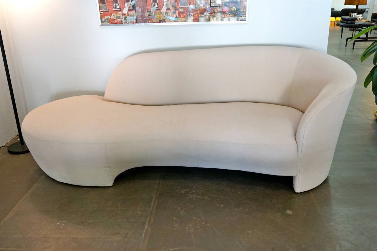 Late 20th Century Serpentine Sofa by Vladimir Kagan