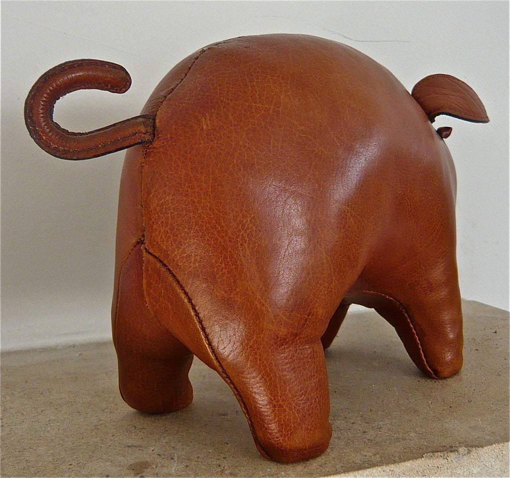 Miniature Leather Pig 1