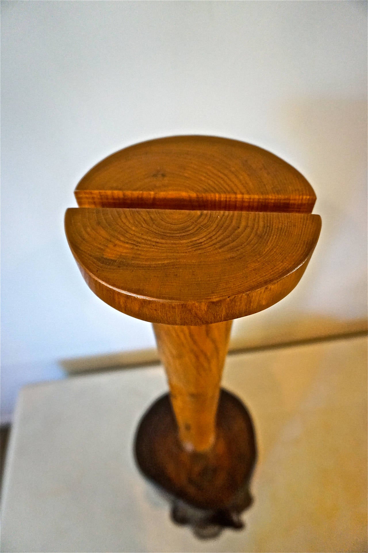 Wood Screw Sculpture by Bill Dehos In Excellent Condition In Cathedral City, CA