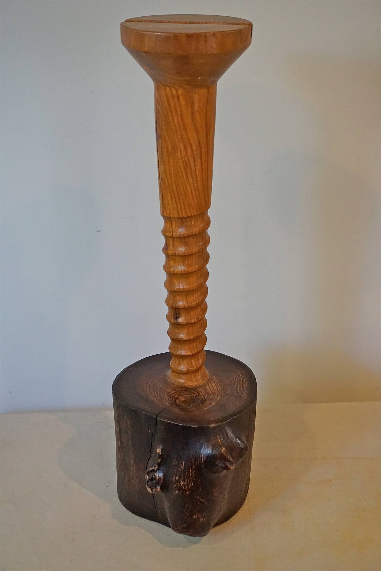 Wood Screw Sculpture by Bill Dehos 3