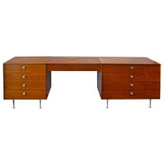 SIX (6) Piece Thin Edge Teak Bedroom Suite By George Nelson