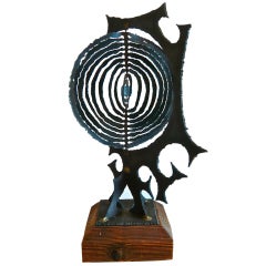 Brutalist Kinetic Sculpture
