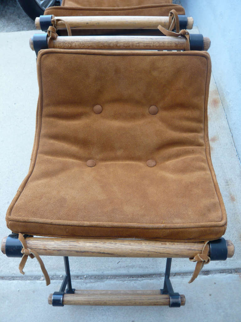 American Pair of Barstools by Cleo Baldon