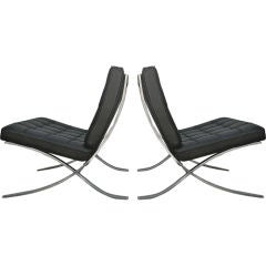 Antique Mies Van Der Rohe Barcelona Chairs