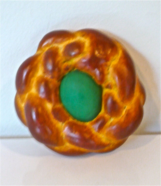 jeff koons bread with egg